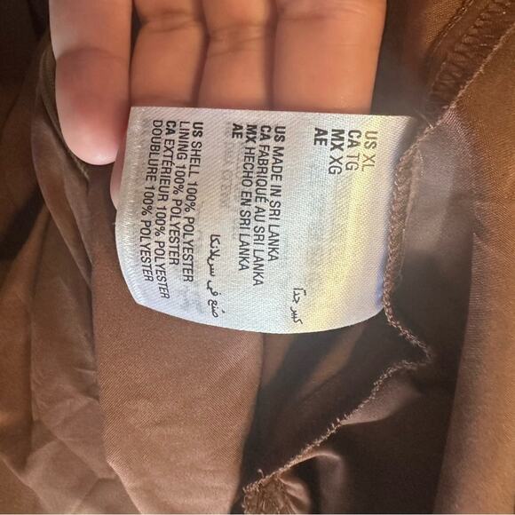 I.N.C. International Concepts Brown Bow-Back Shift Dress | Chic & Elegant - Picture 4 of 9